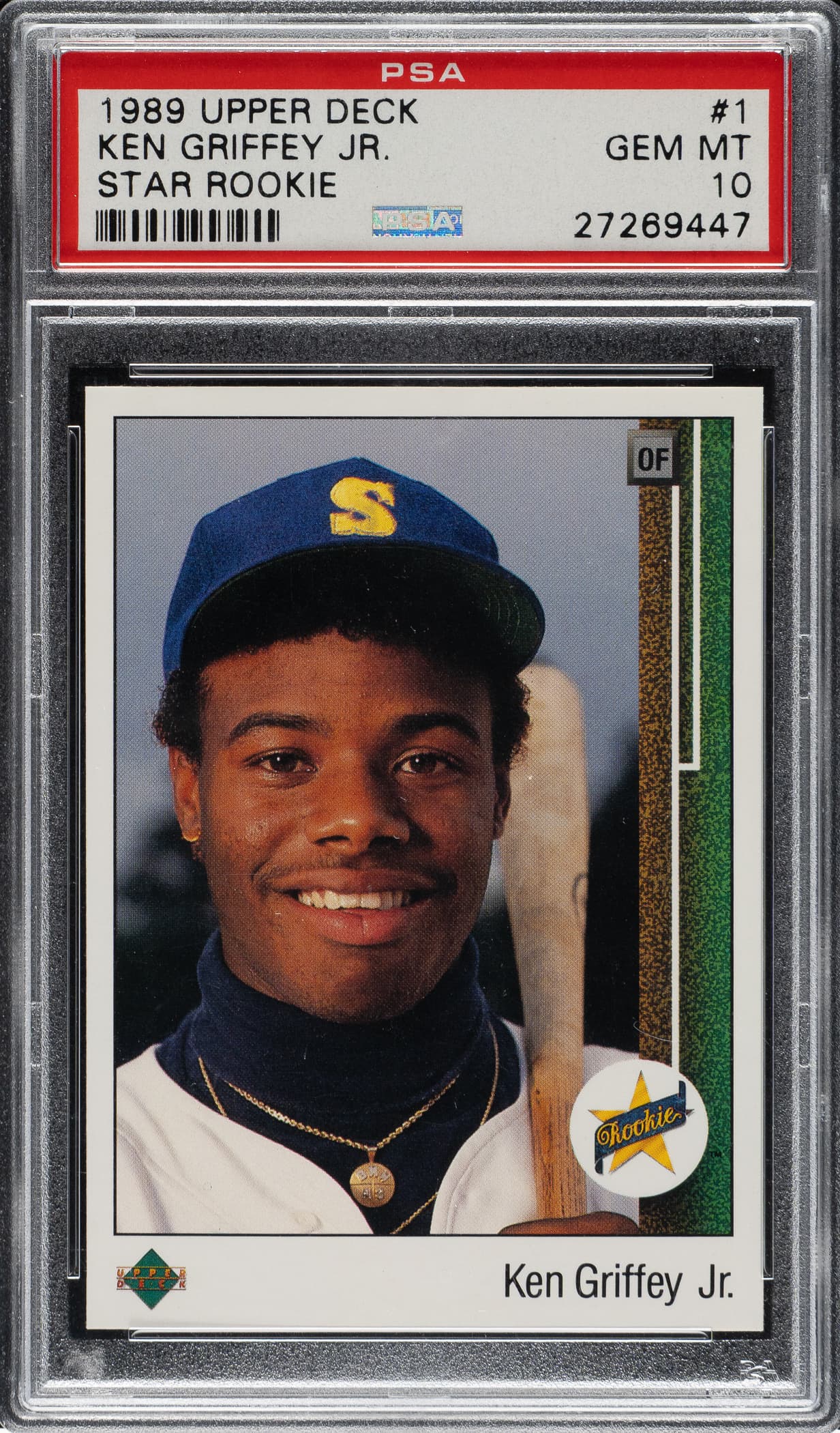 1989 Ken Griffey Jr. baseball card reference